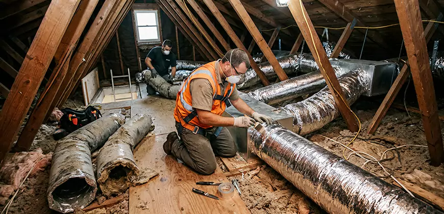 AC Duct Replacement in Pasadena