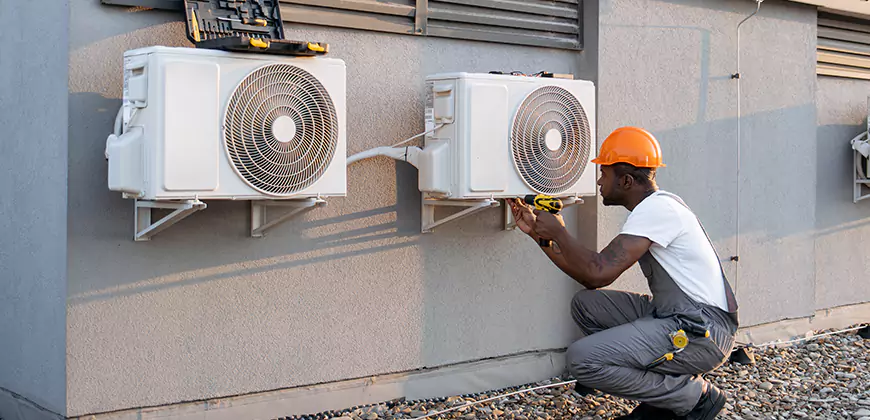 Central AC Outdoor Unit Cleaning in Pasadena