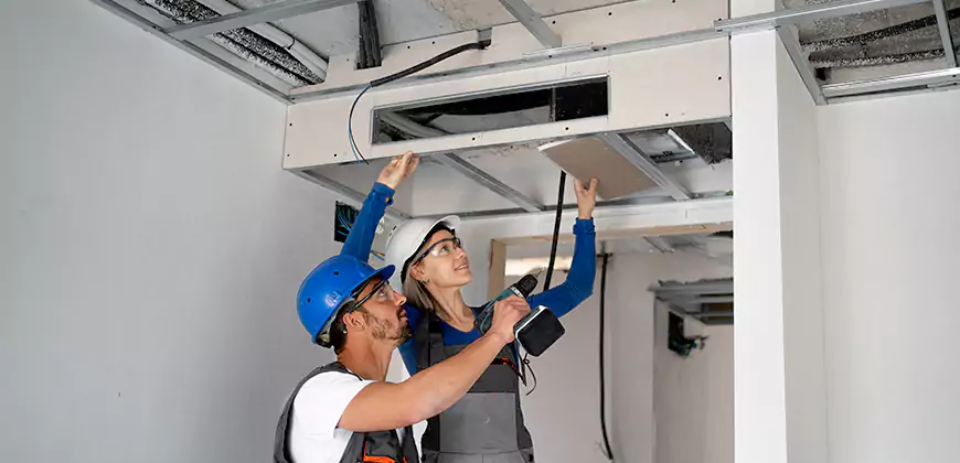 Duct Insulation and Condensation Repair in Pasadena