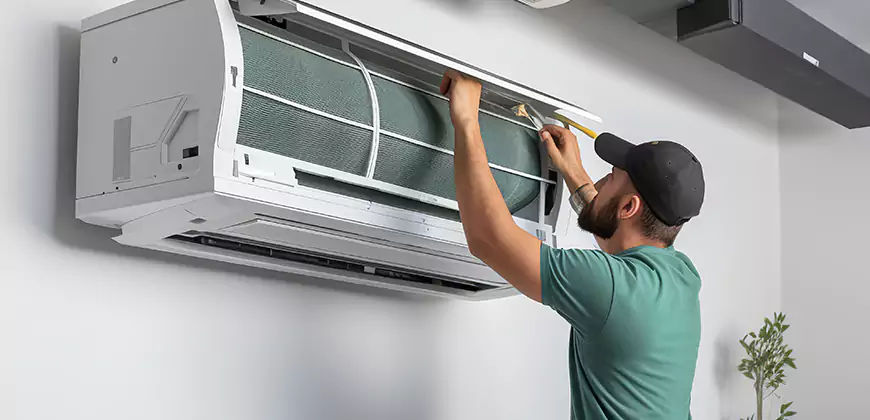 Bathroom and Small Space Ductless Installation in Pasadena