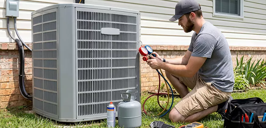Emergency Air Conditioning Retrofit in Pasadena