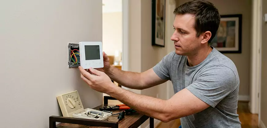 Heat Pump Thermostat Configuration in Pasadena